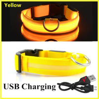 GlowPaw Collar™ Adjustable LED Pet Collar